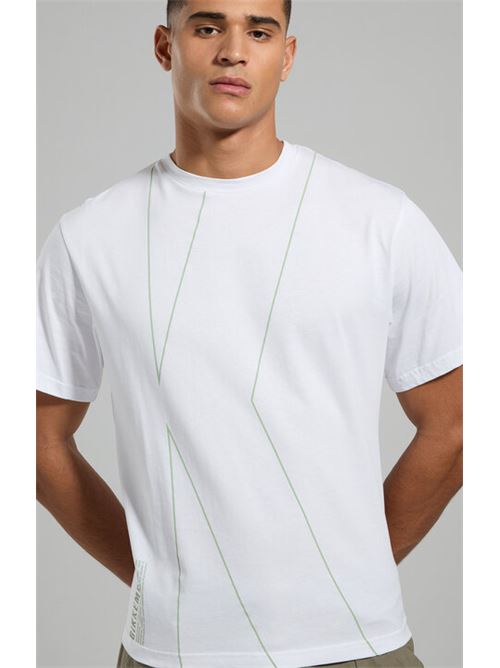 T-shirt bianca BIKKEMBERGS | BMT09111000