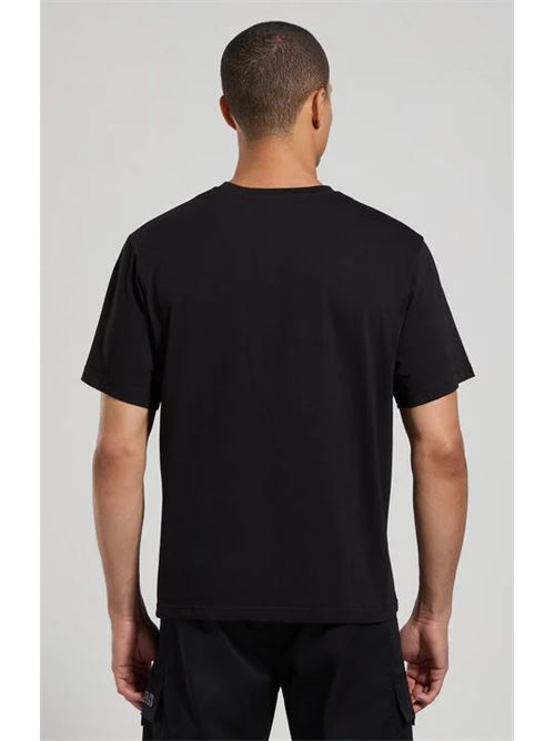 T-shirt nera BIKKEMBERGS | BMT09118000