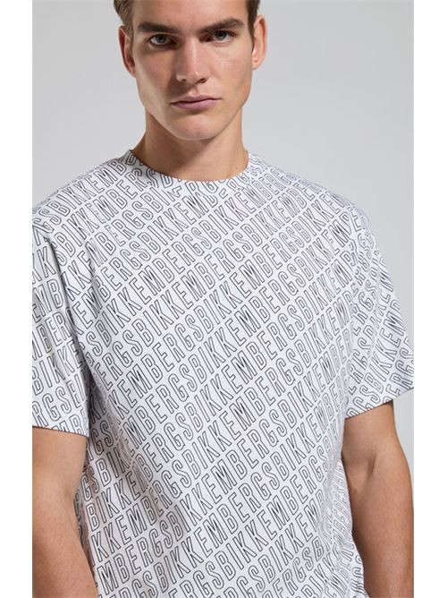 T-shirt bianca BIKKEMBERGS | BMT09121000