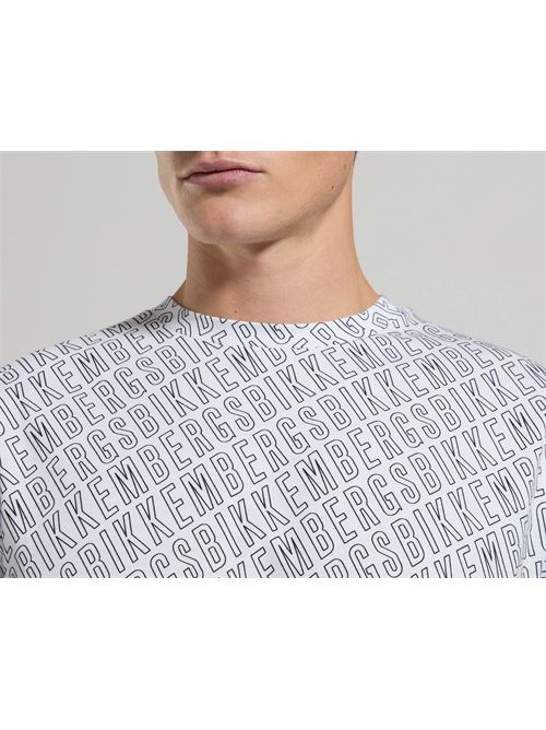 T-shirt bianca BIKKEMBERGS | BMT09121000